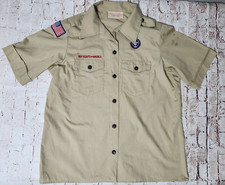 Boy Scout BSA, Official Uniform Blouse, Women's Large 14-16