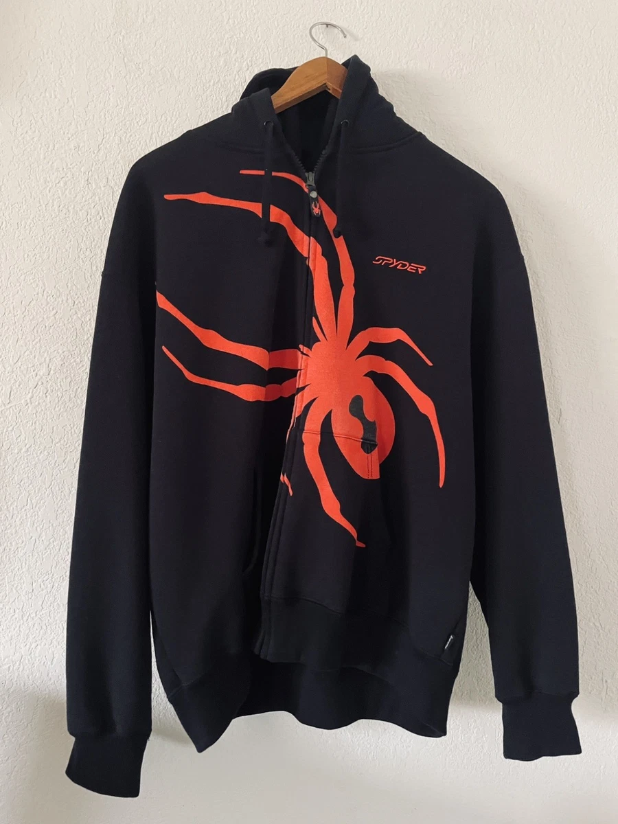 Supreme x Spyder Zip-Up Hoodie Black Size Medium (Used) | eBay
