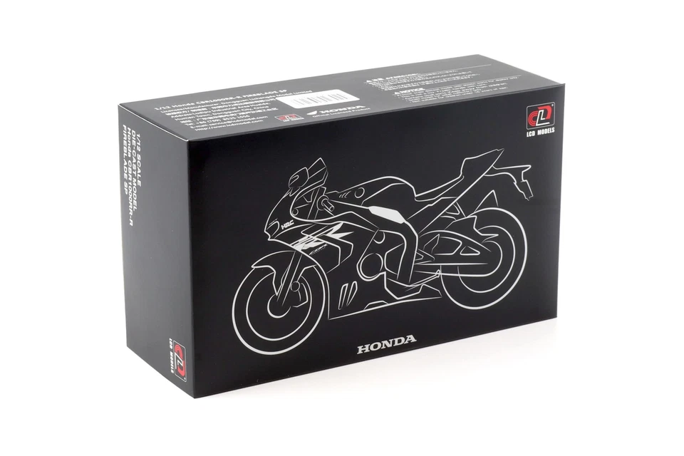 1:12 Modèles Honda CBR1000RR-R Fireblade SP Noir LCD-M02-BL - Photo 4/4