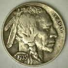 1935 Buffalo Indian Head Nickel XF 5c US Coin Extra Fine Condition