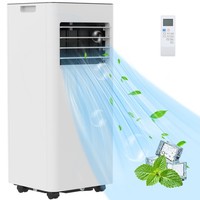 Portable Air Conditioner Conditioning Remote Cooling Timer Window Kit 7000 BTU