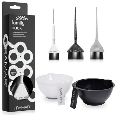 FRAMAR Haarfärbepinsel Set - Haarfärbepinsel Friseur Bürste, Pinsel Haare Fä