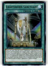 Lightsworn Sanctuary SDLI-EN024 1st Edition Ultra Rare Structure Deck: Realm of