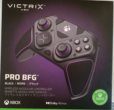 PDP VICTRIX PRO BFG WIRELESS GAMING CONTROLLER  Xbox Black & Purple