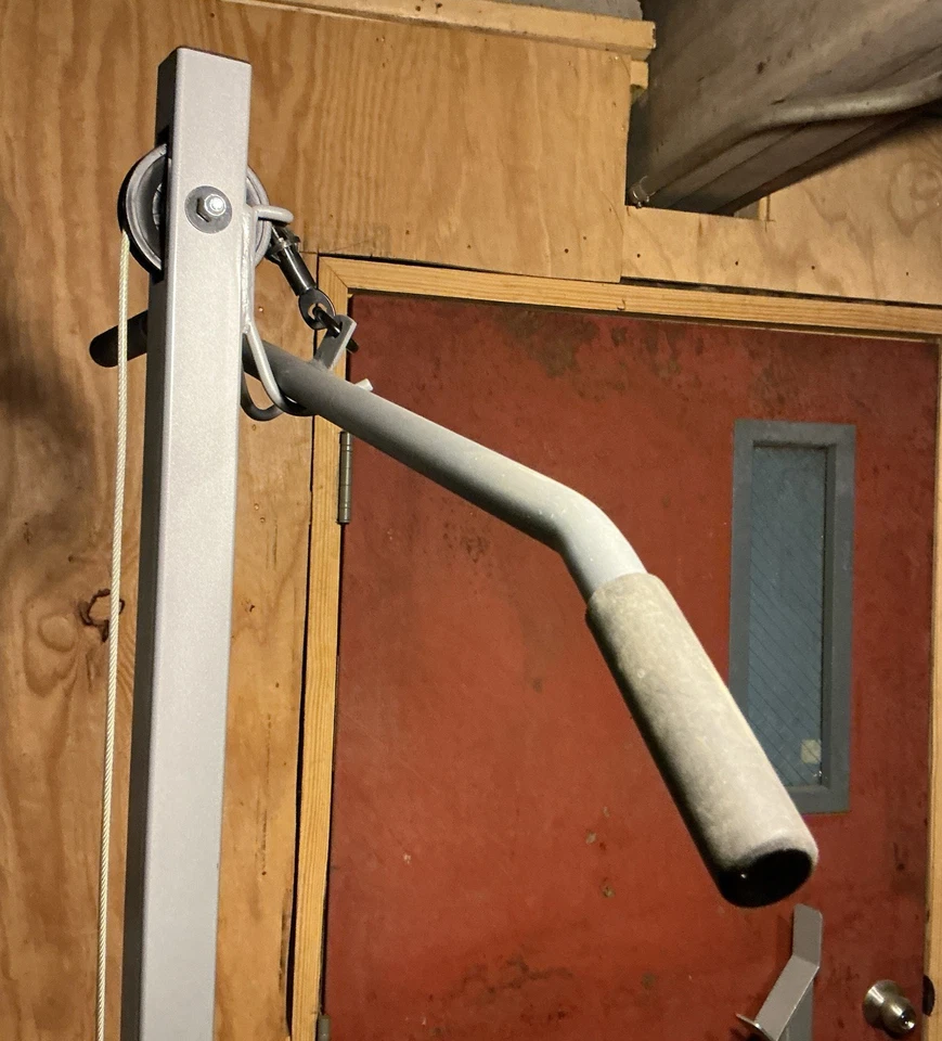 Weider Pro 265 Banco Ajustable Ejercitador Torre Latón Curl Pad Extensión Pierna Foto 4 de 4