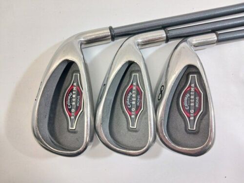 Callaway 2002 BIG BERTHA Iron Set of 6 6-10 Sw Graphite BIG BERTHA AM/AT(JP) R - Picture 6 of 9
