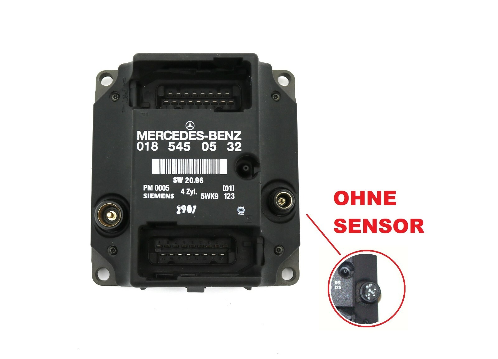 MERCEDES BENZ C200 W202 PMS ECU Ignition Module 0185450532 Siemens 