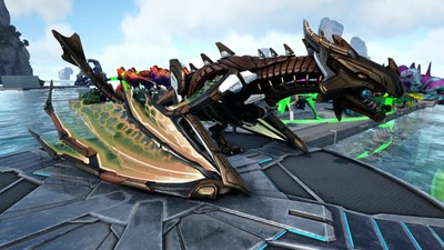 Ark Survival Evolved Ps4 Pve Genesis 2 Voidwyrn Tek Wyvern Clone Male Female Ebay
