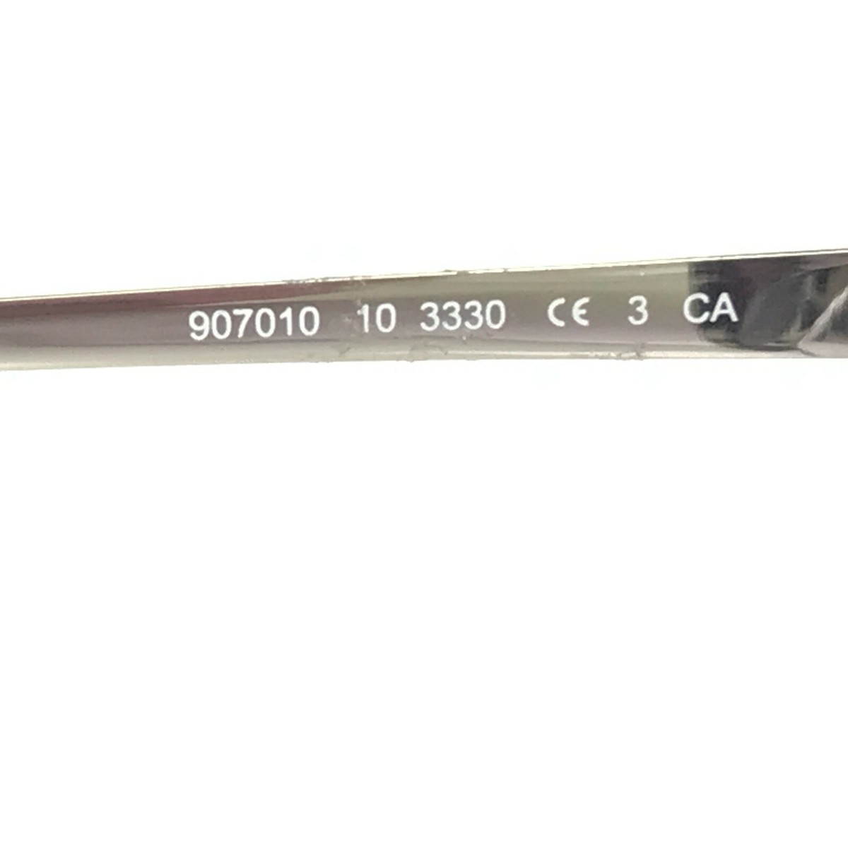 Talbot Runhof Sunglasses 907010 10 3330 Black Silver Cat Eye Frames w Gray Lens Talbot Runhof Sunglasses 907010 10 3330 Black Silver Cat Eye  main image 3