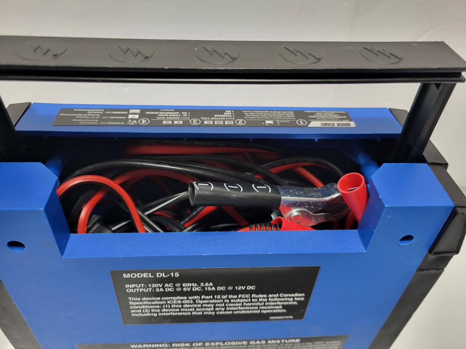 Duralast 15 Amp Battery Charger / Maintainer Dl15 for sale online eBay