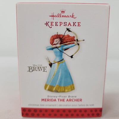 Hallmark Ornament Disney Pixar BRAVE Merida the Archer 2013 New NOS bow arrow