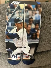 FBF For Bare Feet Derek Jeter Socks Size L Men’s 10-13