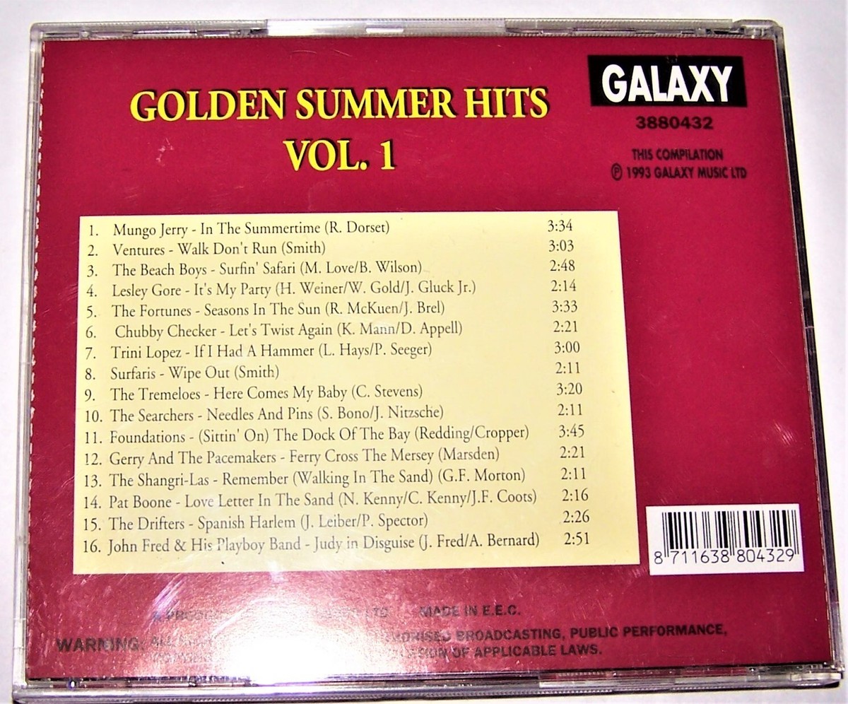 Golden Summer Hits Vol. 1 | eBay