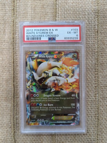 White Kyurem-EX graded PSA 6 for sale on eBay