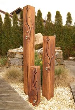 Säule Set Barocco Edelrost