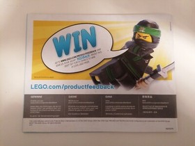 Lego Building Instructions 70608 Master Wu's Waterfall The Lego Ninjago Movie 
