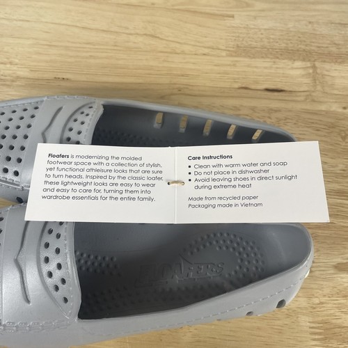 Floafers Schuhe Herren 9 grau Country Club Halbschuhe Fahren Slipper NEU MIT ETIKETT - Bild 9 von 13