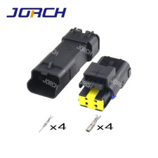 4 Pin Byd Flute Pressure Sensor Waterproof Auto Connector SICFHPE04BK 15369055