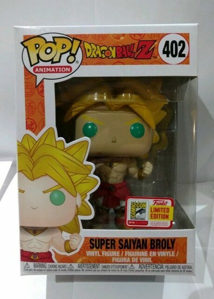broly funko pop sdcc