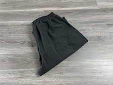 ADIDAS Clima365 Stretch Waist Black Activewear Track Pants Women's Size Medium