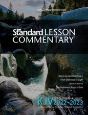 KJV Standard Lesson Commentary 2022-2023 - Paperback - GOOD