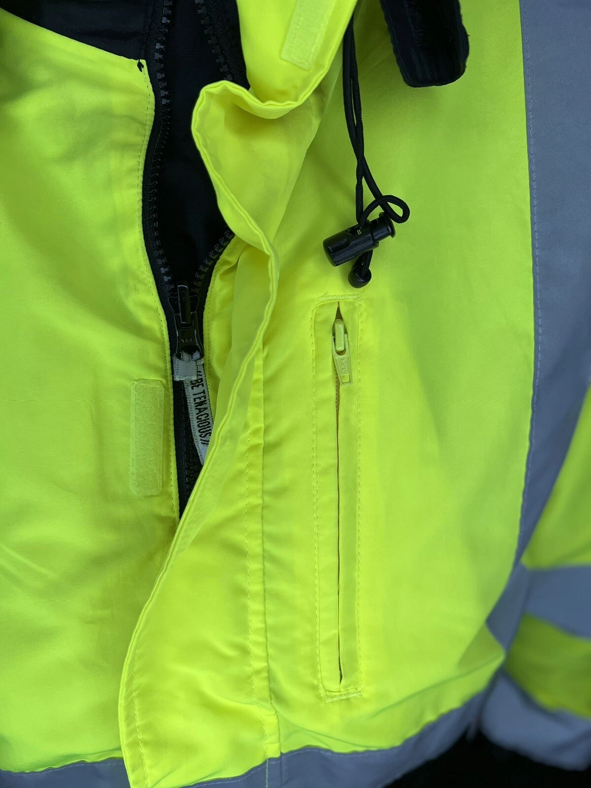Class 3 Type R XL Safety Jacket Reflective Reverse Tenacious Ergodyne Work Gear image 12