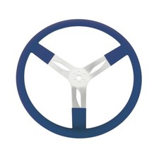 Blue - 17 Aluminum Steering Wheel Dished