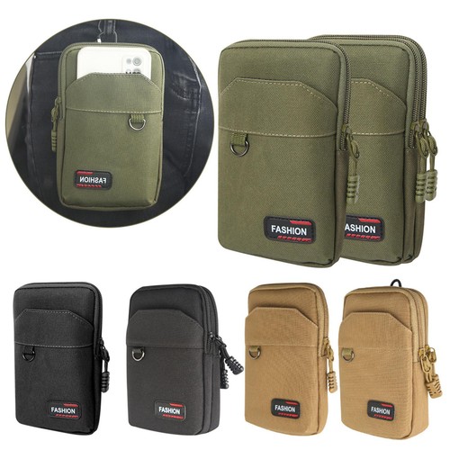 Vertical Cell Phone Holster Pouch Wallet Case With Belt Clip For IPhone Samsung - 第 4/18 張圖片