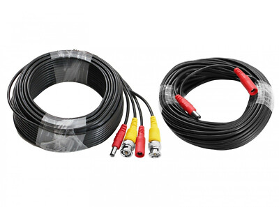 BNC Hohlstecker 5,5mm Stromkabel Videokabel Kabel Überwachungskamera 12V DC BNC