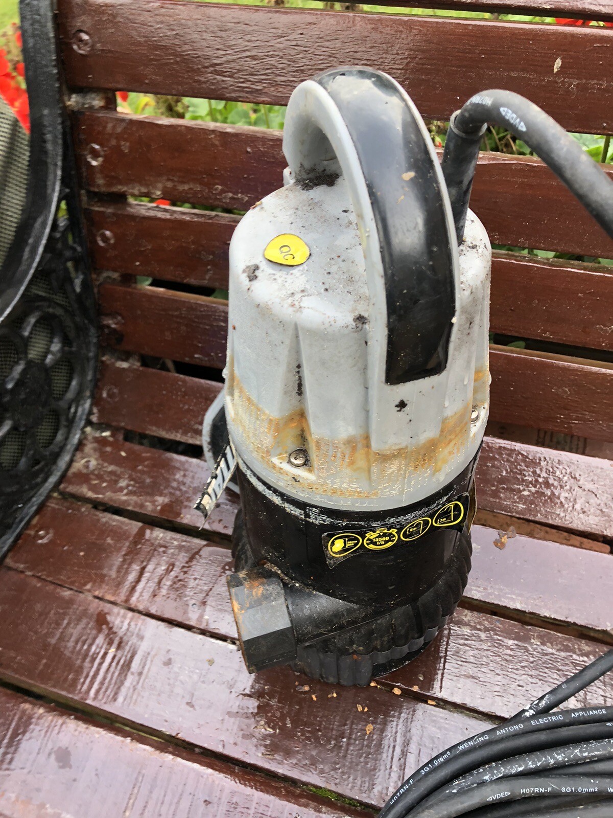 TITAN TTB582PMP 750W MAINSPOWERED DIRTY WATER PUMP 1045598 eBay