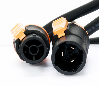 Accu-Cable SIP165 IP65 Outdoor 25 Foot Male-Female Twist Lock Power Link Cable