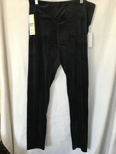 New Time and Tru High Rise Women Velour Leggings Fitted Black Many sizes