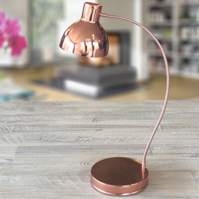 Tischlampe rosegold Timer Batterie kupfer Dekoleuchte Tischleuchte Deko Lampe