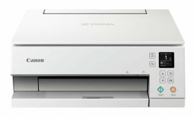 Canon TS6320 All-In-One Wireless Color Printer, Copier, Scanner - WHITE 
