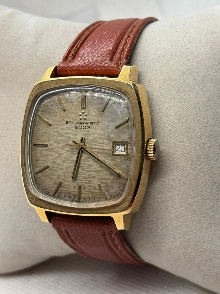 Fully Serviced Eterna Matic 2002 Vintage Watch Automatic 25J Swiss Made 36mm - Image 2 of 4