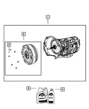 Genuine Mopar With Torque Converter Transmission Kit 52119704ai