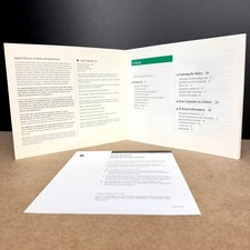 Vintage Apple Getting Started With Your Macintosh IIvx Users Manual 1992