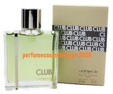 NIB CLUB by JOHAN B COLOGNE FOR MEN 3.4 OZ / 100 ML EAU DE TOILETTE SPRAY
