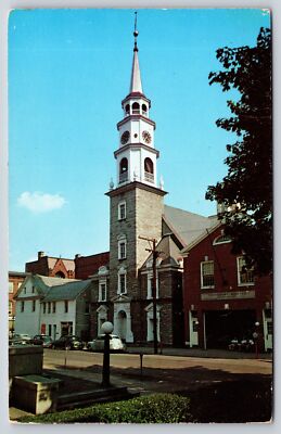 Frederick Maryland~Trinity Chapel From Street~Vintage Postcard