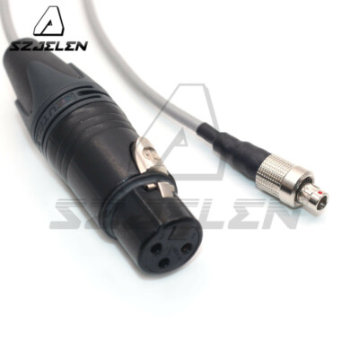 FVB 00 3Pin to XLR 3Pin for Sennheiser Zaxcom ZFR Transmitter Audio Input Cable