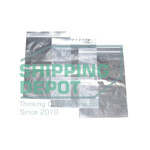 1000 qty 2" x 4" Reclosable Clear Plastic Zipper Bags 2 Mil Super Sale USA