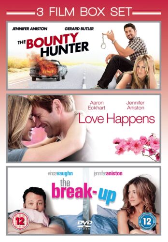 3 Film Box Set: The Break-Up/Bounty Hunter/Love Happens (DVD) Jennifer Aniston - Picture 1 of 1