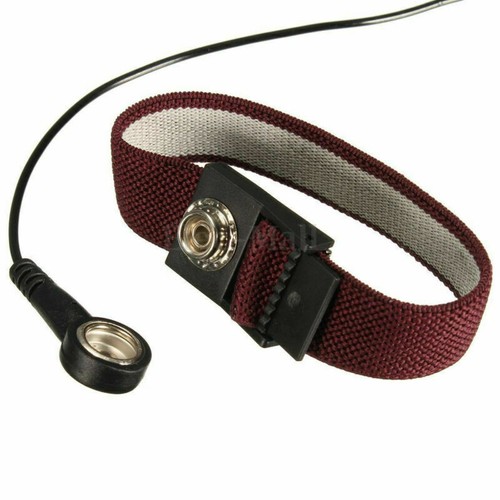 Adjustable Anti Static ESD Wrist Strap Discharge Ground Bracelet Electronic - Picture 6 of 13