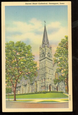 Davenport, Iowa, Sacred Heart Cathedral (Daven IA 9