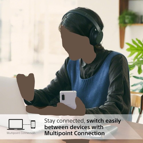 Sony WH-CH720N Noise Cancelling Wireless Headphones, Black - Picture 9 of 10