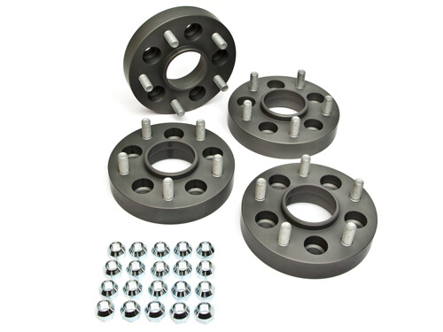 Élargisseurs de voie +30 mm pour installer de grands pneus sur Jeep Wrangler sans frottement