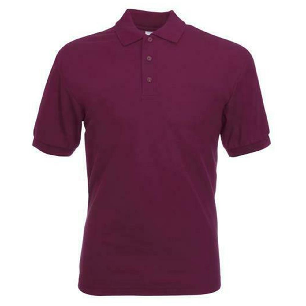 Hombre Polo Llano Camisetas Manga Corta Cuello Informal Camisetas XS – 5XL