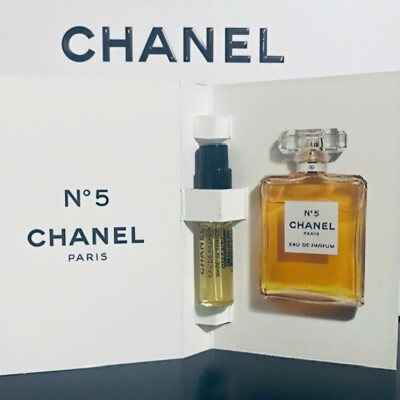 CHANEL N°5 Eau De Parfum Sample Vial Spray 1.5ml/0.05oz - 100% Authentic