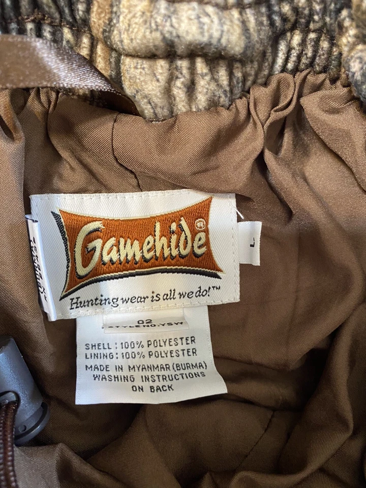 Pantalones Gamehide Juvenil (Niño/Niña) De Colección Roble Mossy Caza Cachorro Y5W Silencio Ocultar Foto 4 de 4