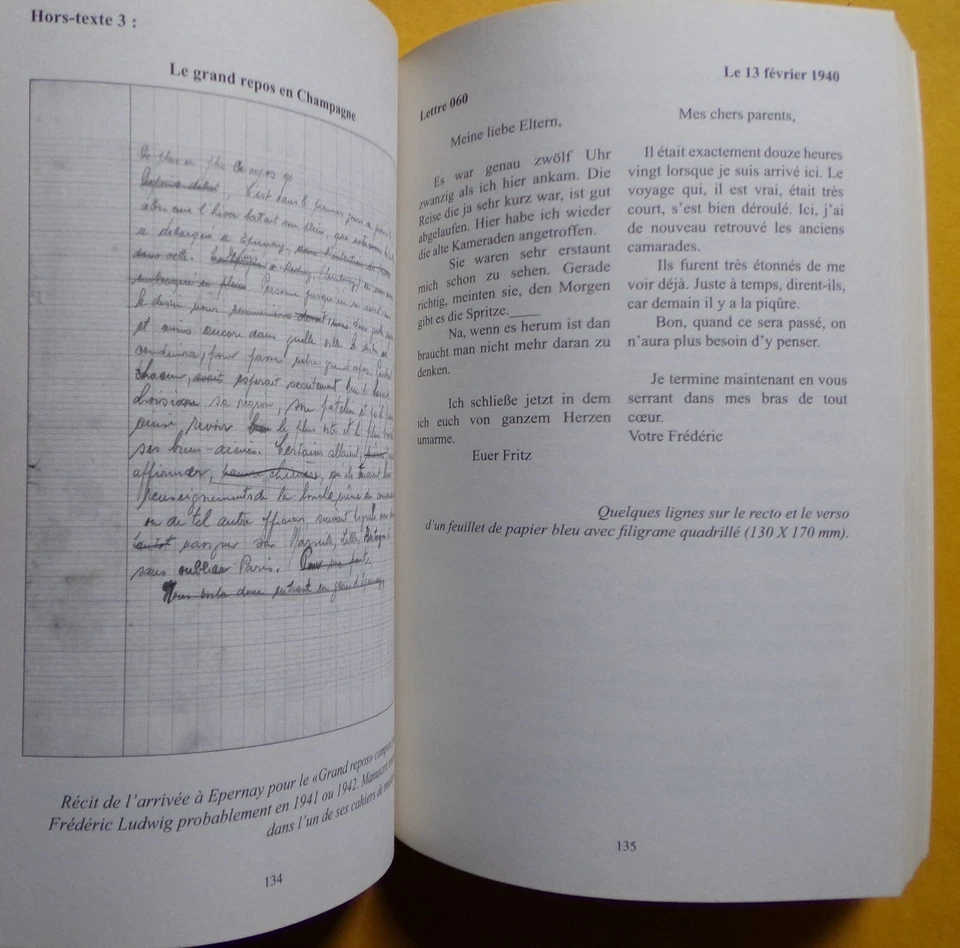 § lettres d'un malgré nous à ses parents, Frédéric Ludwig disparu en Russie - Photo 3/4